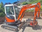 Mini-escavadora Kubota U20-3a com Powertilt – Excelente estado