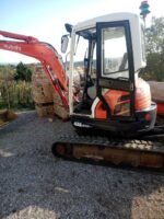 Mini-escavadora Kubota U-35 – 2011 – 3,5 T – Excelente estado – Garantia 12 meses