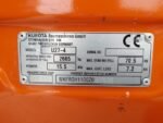 Mini-escavadora Kubota U27-4 – 2015 – 2,7 T – Muito bom estado – Garantia 12 meses - Image 4