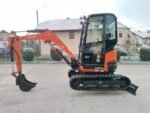 Mini-escavadora Kubota U27-4 – 2015 – 2,7 T – Muito bom estado – Garantia 12 meses