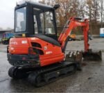 Mini-escavadora Kubota KX61-3 – 2016 – 2,6 T – Muito bom estado – Garantia 12 meses